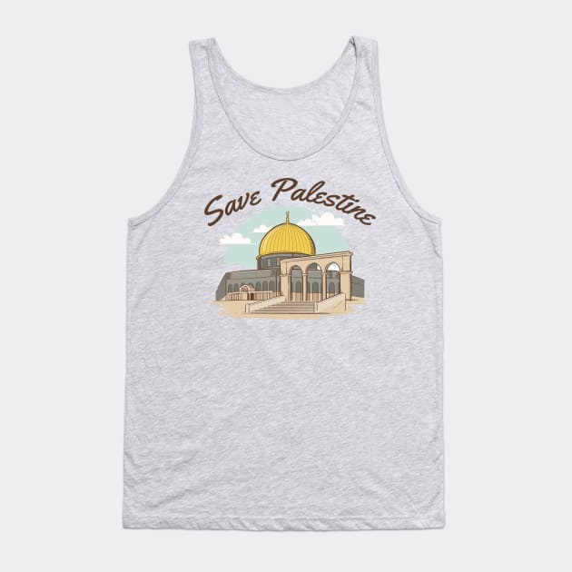 Free Palestine Tank Top by IKAT